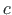 $ c$