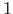 $ 1$