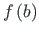 $ f\left(b\right)$