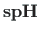 $ \mathrm{\mathbf{spH}}$