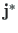 $ \mathbf{j^{\ast}}$