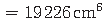 $ \hspace*{1pt} = 19\hspace*{1pt}226\hspace*{1pt}\mathrm{cm}^{6}$