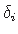 $ \delta_{i}$
