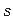 $ s$