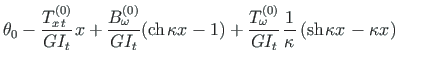 $\displaystyle {\theta}_{0} - { \frac{{T ^{\left( 0\right)}_{x\hspace*{1pt}t}}}{...
...e*{1pt}{{{\kappa x}}\hspace*{1pt}} -{{{\kappa x}}\hspace*{1pt}}\right) }
\qquad$