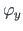 $ \varphi_{y}$