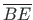 $ \overline{BE}$