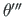 $ \theta ^{\prime \prime \prime }$