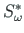 $ S^{\ast }_{\omega }$