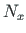 $N_{x}$