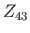 $Z_{43}$