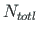 $ N_{totl}$