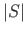 ${\vert}S{\vert}$