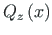 $Q_{z}\left(x\right)$