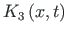 $\displaystyle K_{3}\left(x,t\right)$